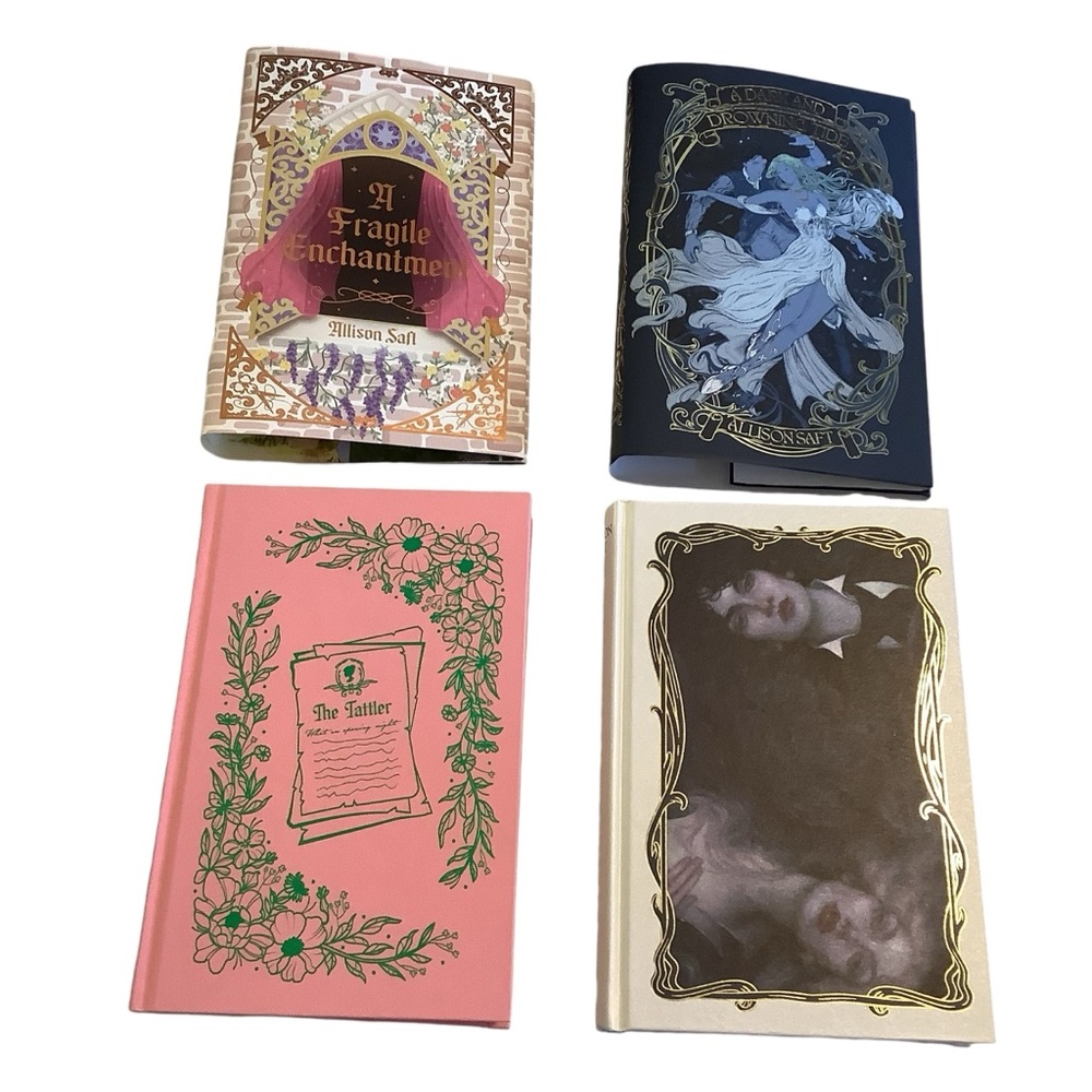 Allison Saft Pen Signed Special Edition Books Brand New Illumicrate and Owlcrate